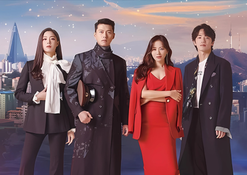 personagens do dorama Pousando no amor