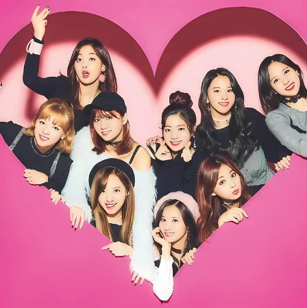 Integrantes do TWICE
